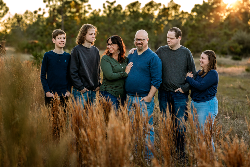 Orlando family photographer captures family at Lake Louisa State Park in Clermont Florida