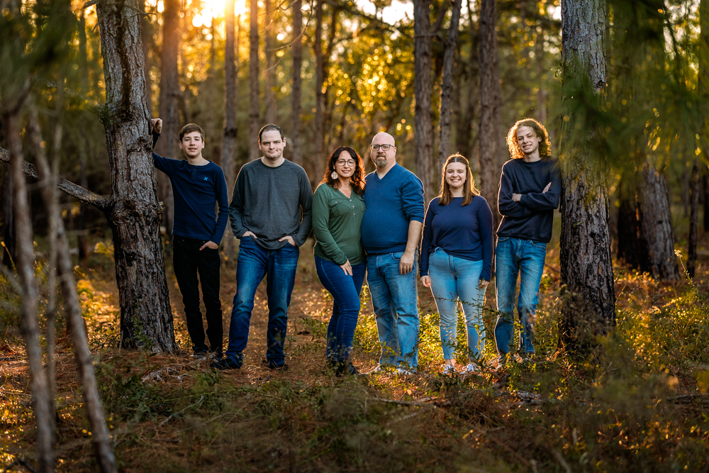 Orlando family photographer captures family at Lake Louisa State Park in Clermont Florida