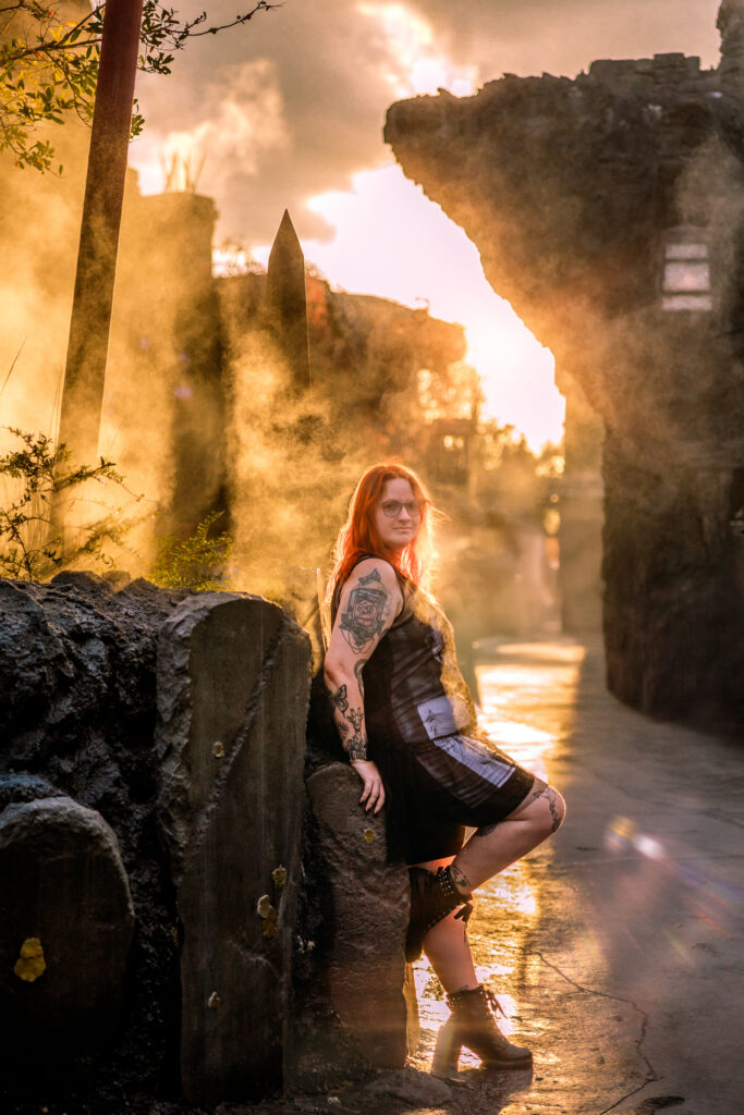 Universal Studios Photographer captures cinematic family photos at Epic Universe Universal Orlando