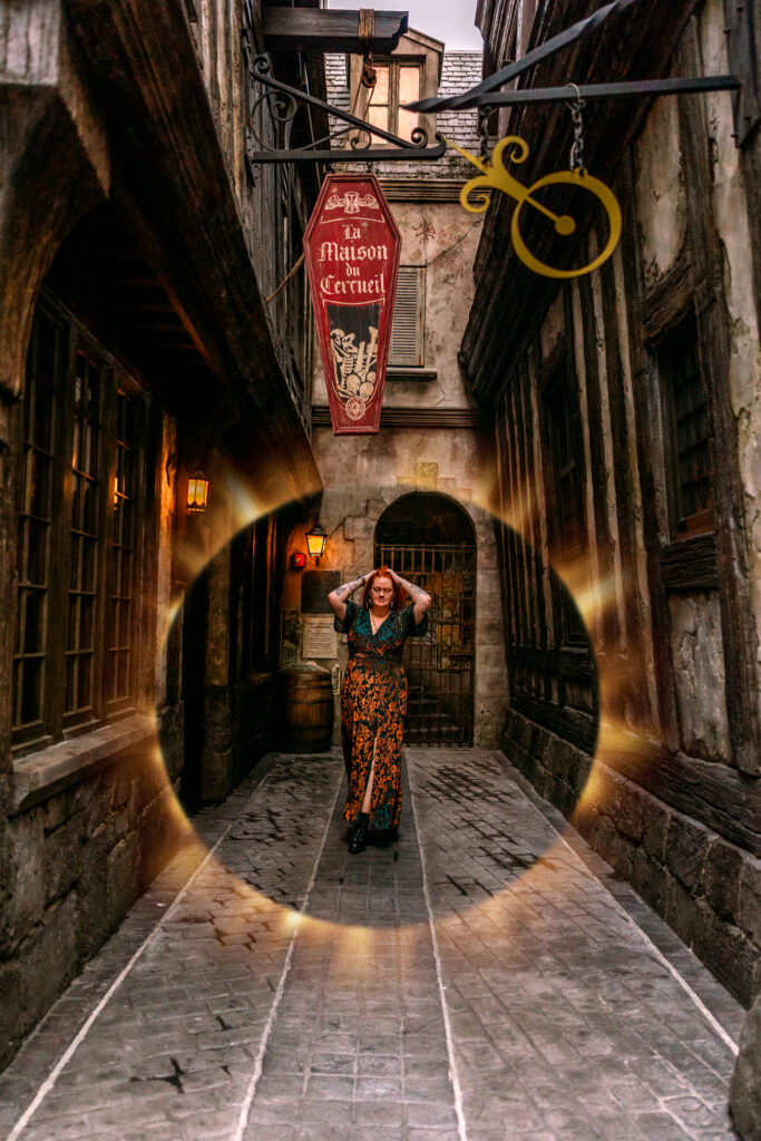 Universal Studios Photographer captures cinematic family photos at Epic Universe Universal Orlando