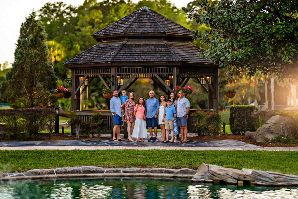 Orlando family photographer captures family photos at Shades of Green Resort near Disney World