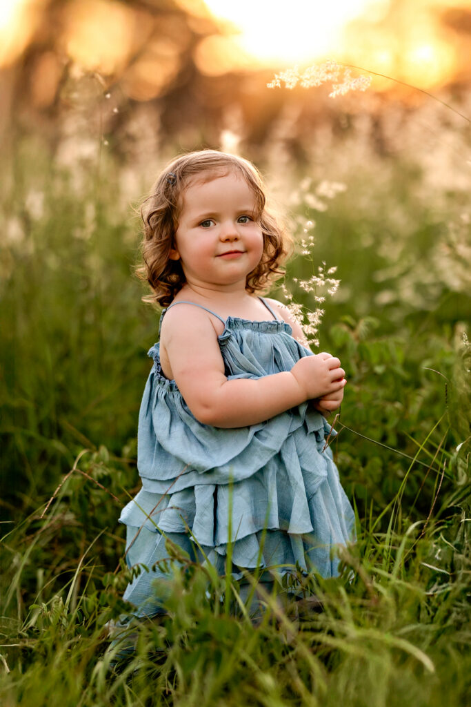 Georgia twirling in a client closet dress at Lake Louisa State Park, Clermont FL